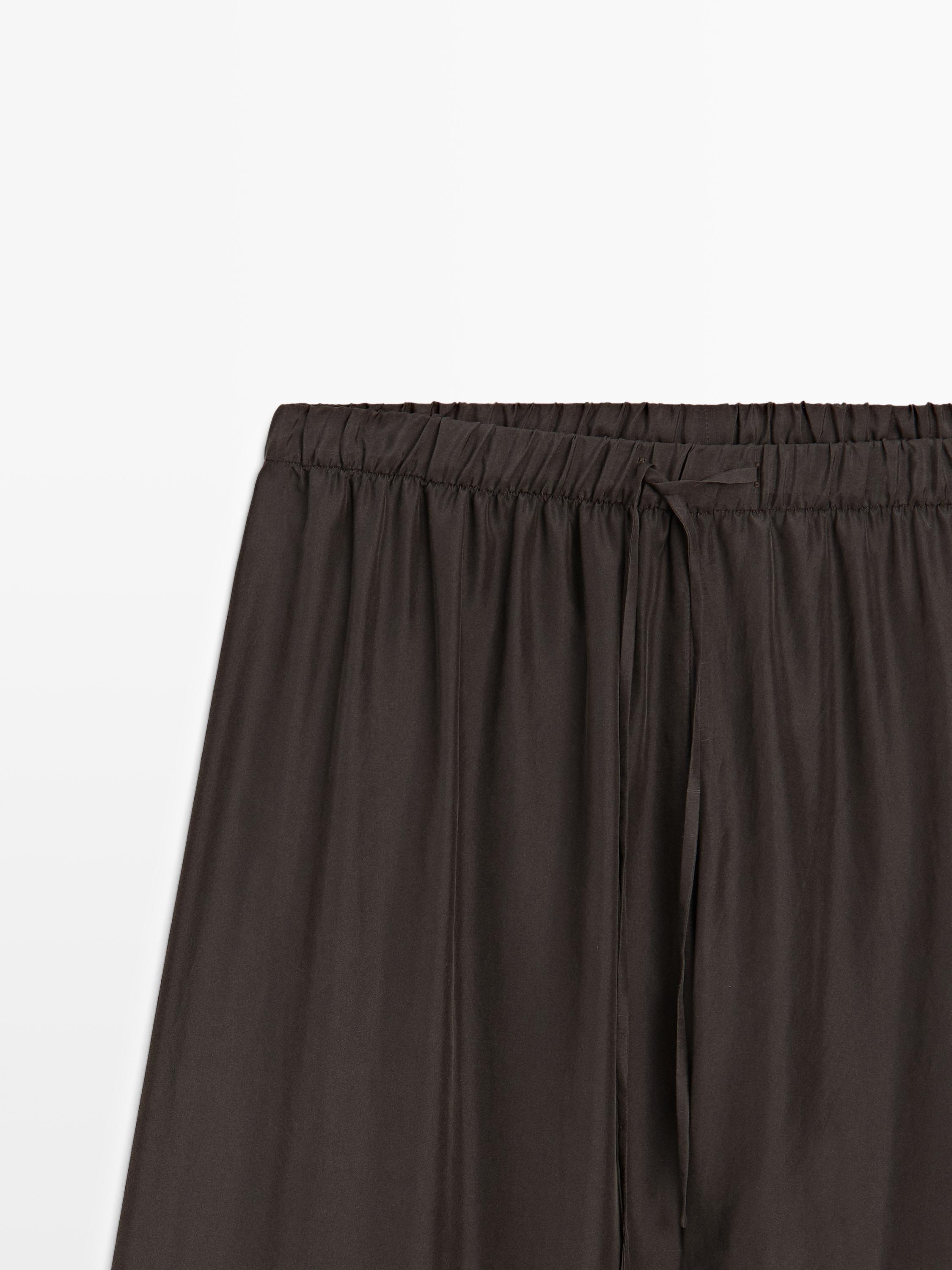 Flowing trousers with waist detail - STUDIO